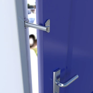 SecuMax Kierstandhouder Achterdeur Buitendraaiend RVS SKG Vinkje 1 SecuMax Kierstandhouder Achterdeur Buitendraaiend RVS SKG Vinkje