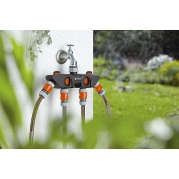 Gardena Waterverdeler 4-weg Kunststof 44x17,5x6,8 Cm 2 Gardena Waterverdeler 4-weg Kunststof 44x17,5x6,8 Cm - Afbeelding 2