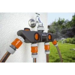 Gardena Waterverdeler 4-weg Kunststof 44x17,5x6,8 Cm 5 Gardena Waterverdeler 4-weg Kunststof 44x17,5x6,8 Cm -Exporteren Groen Bodem Winkel 123 1008