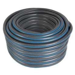 GAMMA Tuinslang Gewapend Grijs Met Blauw 50 Meter 1/2 Inch
