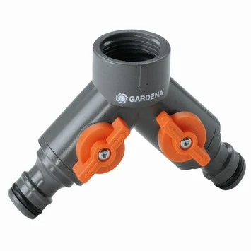 Gardena Ventiel 2-wegstuk Kunststof 22x14,8x3,6 Cm 1 Gardena Ventiel 2-wegstuk Kunststof 22x14,8x3,6 Cm