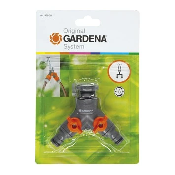 Gardena Ventiel 2-wegstuk Kunststof 22x14,8x3,6 Cm 2 Gardena Ventiel 2-wegstuk Kunststof 22x14,8x3,6 Cm - Afbeelding 2