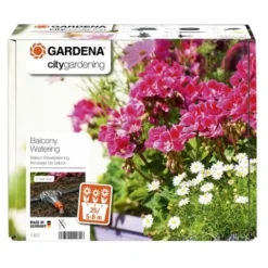 Gardena Set Voor Volautomatische Bloembakbesproeiing -Exporteren Groen Bodem Winkel 123 1154