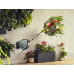 Gardena Wandslangenbox Roll Up 25 Meterincl. Tuinspuit 9 Gardena Wandslangenbox Roll Up 25 Meterincl. Tuinspuit -Exporteren Groen Bodem Winkel 123 1213