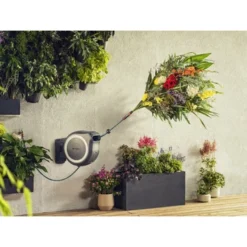Gardena Wandslangenbox Roll Up 25m Grijs/wit Incl. Tuinspuit 8 Gardena Wandslangenbox Roll Up 25m Grijs/wit Incl. Tuinspuit -Exporteren Groen Bodem Winkel 123 1217