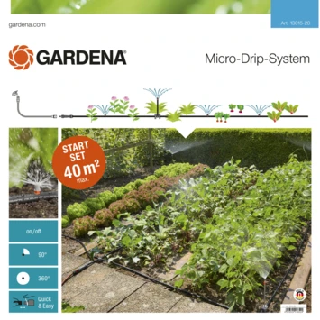 Gardena Micro Drip Startset Voor Bloembollen Of Moestuin 1 Gardena Micro Drip Startset Voor Bloembollen Of Moestuin