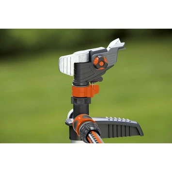 Gardena Pulserende Sector- En Cirkelsproeier Premium Metaal Grijs Met Oranje 44x17,5x8,7 Cm 3 Gardena Pulserende Sector- En Cirkelsproeier Premium Metaal Grijs Met Oranje 44x17,5x8,7 Cm - Afbeelding 3