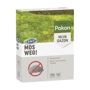 Pokon Mos Weg! Gazonherstel 1,75 Kg 2 Pokon Mos Weg! Gazonherstel 1,75 Kg - Afbeelding 2