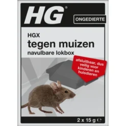 HGX Tegen Muizen Navulbare Lokbox