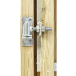 Poort Voor Houtbetonschutting Grenen Linksdraaiend 100cm Breed -Exporteren Groen Bodem Winkel 123 351