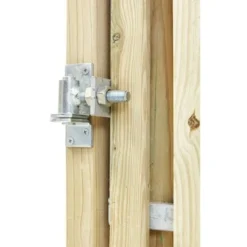 Poort Voor Houtbetonschutting Grenen Linksdraaiend 100cm Breed -Exporteren Groen Bodem Winkel 123 352