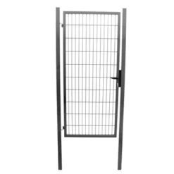 Enkele Poort Roma/Milano Antraciet 120x100 Cm