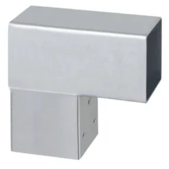 Paalverbinder Voor Pergola Hoekstuk 2-kants 9x9 Cm Gegalvaniseerd