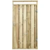 Poort Voor Houtbetonschutting Grenen Rechtsdraaiend 100cm Breed