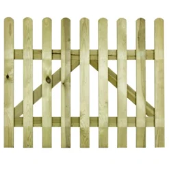 Tuinhekpoort Recht Grenen 80x100 Cm