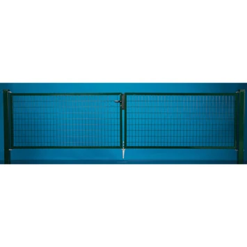 Dubbele Poort Napoli Ral 7016 Antraciet 100x400 Cm 2 Dubbele Poort Napoli Ral 7016 Antraciet 100x400 Cm - Afbeelding 2