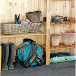 Gardena Classic Slanghouder Kunststof 8007 Blauw 7 Gardena Classic Slanghouder Kunststof 8007 Blauw -Exporteren Groen Bodem Winkel 123 585