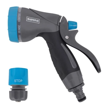 GAMMA Sproeiaccessoires Broesset 2-delig Grijs Met Blauw 1/2 Inch 1 GAMMA Sproeiaccessoires Broesset 2-delig Grijs Met Blauw 1/2 Inch