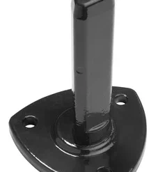 Conische Voetstuk Voor Profielpaal 48x180 Mm Ral 9005 Zwart