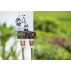 Gardena Waterverdeler 2-weg Kunststof 24x18x6,8 Cm 6 Gardena Waterverdeler 2-weg Kunststof 24x18x6,8 Cm -Exporteren Groen Bodem Winkel 123 737